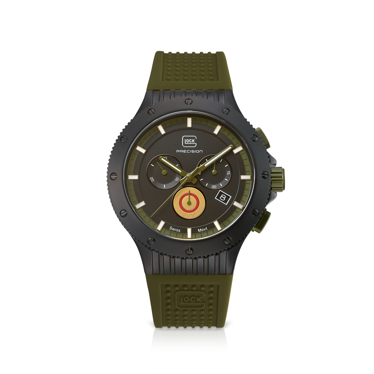 Montre Glock GW-27-1-24 Édition Limitée - Titane, Cadran Noir, Automatique - Occasion
